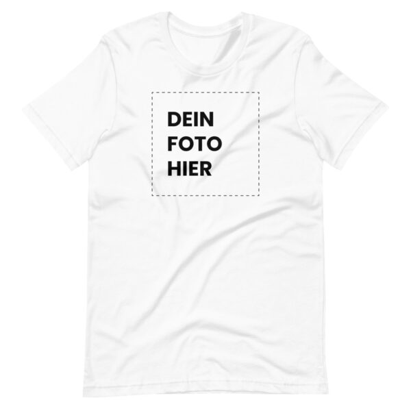 Unisex-T-Shirt “Dein Foto hier”